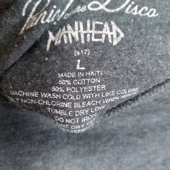 Panic! At the Disco Dip Dyed Crew Neck Short Sleeve Band Tee Shirt Size Large - Picture 7 of 8